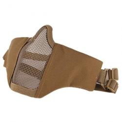 Bas de masque maille acier GKM Tactical - Tan