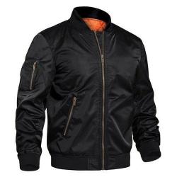 Blouson pilote armée Tacvasen OS - Noir / M (US S)