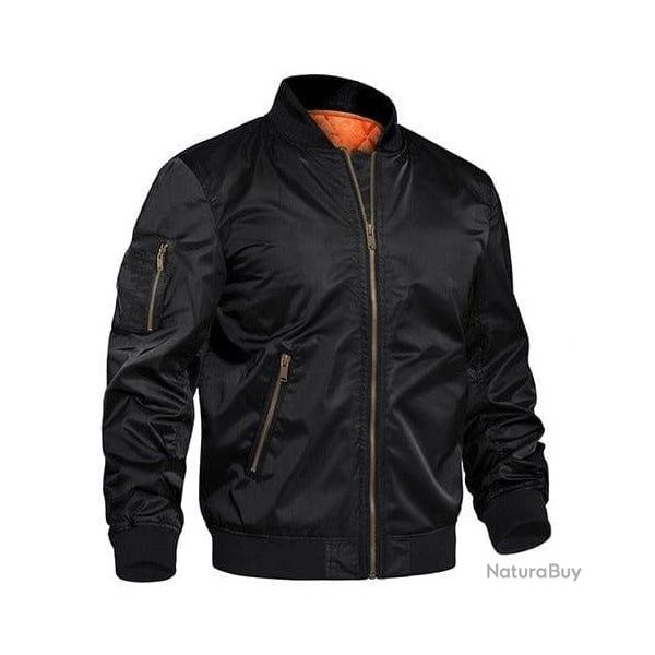 Blouson pilote arme Tacvasen OS - Noir / M (US S)