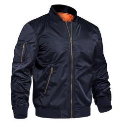 Blouson pilote armée Tacvasen OS - Navy / M (US S)