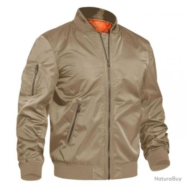 Blouson pilote arme Tacvasen OS - Marron / M (US S)