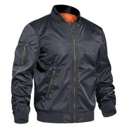 Blouson pilote armée Tacvasen OS - Gris / M (US S)