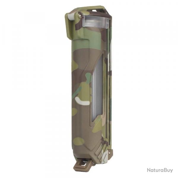 Bote rangement piles AA/AAA 18650 Molle - GB-58 Multicam