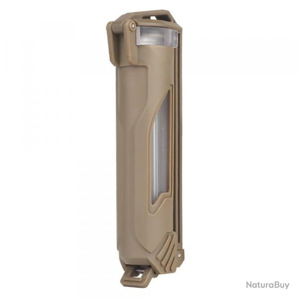 Bote rangement piles AA/AAA 18650 Molle - GB-58 Marron