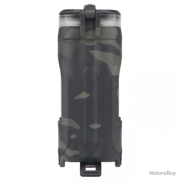 Bote rangement piles AA/AAA 18650 Molle - GB-61 Multicam noir