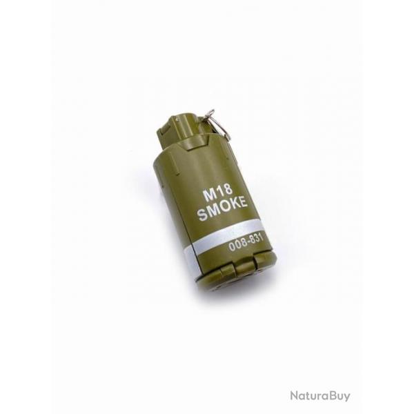 Bombe fumigne factice main 6  8mm - Vert 1 pc