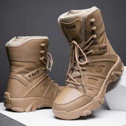 Bottes militaire tactique combat 5-AA - Tan / 40