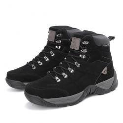 Bottes tactiques K577 daim et cuir - Noir / 40