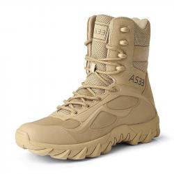 Bottines cuir hautes MXD A533 Marron