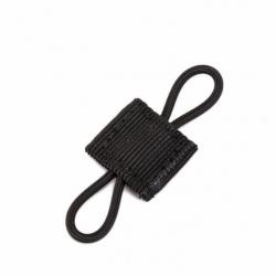 Boucle ruban Molle élastique AGS - Noir / 1 pcs