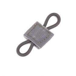 Boucle ruban Molle élastique AGS - Gris / 1 pcs