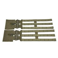 Boucles 3 bandes JPC 420 419 XPC - Ranger green