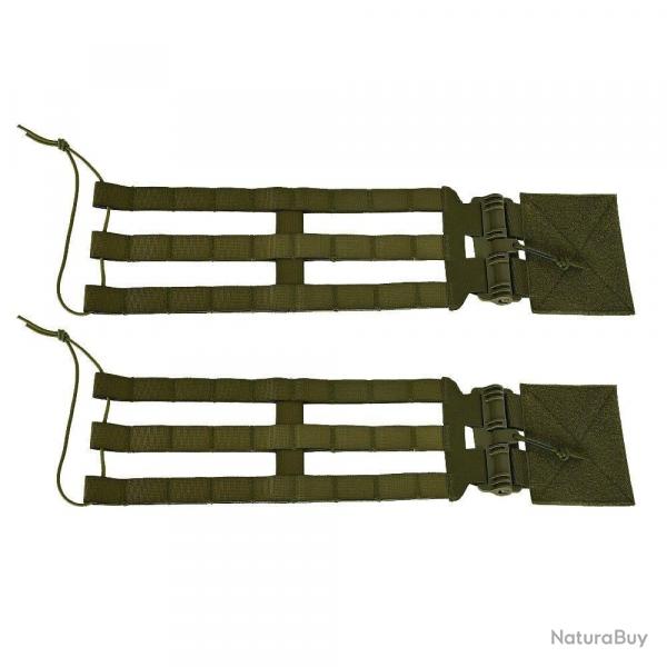 Boucles 3 bandes JPC 420 419 XPC - Ranger green (avec cordon lastique)