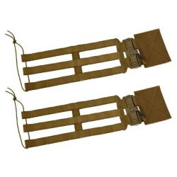 Boucles 3 bandes JPC 420 419 XPC - Tan (avec cordon élastique)