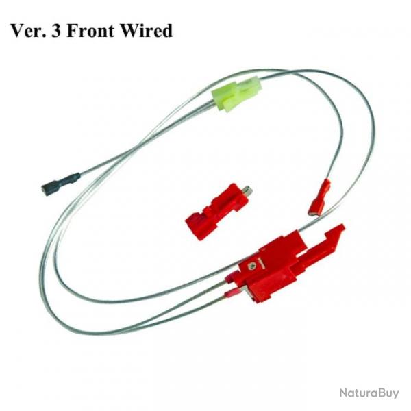 Cblage d'interrupteur gchette Ver.2 Ver.3 AEG - Front Wired Ver.3