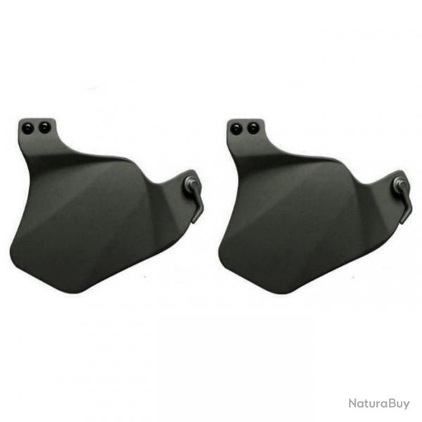 Cache protection oreilles pour casque MOS - Vert arme