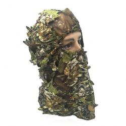 Cagoule camo bionique feuilles 3D - Unique