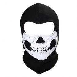 Cagoule squelette Skull Warmly noir