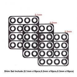 Cales précision boîte de vitesses 48 pcs