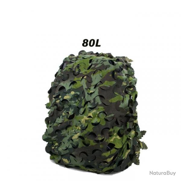 Camouflage sac  dos filet 3D 60l-80l Laser - CP 80L