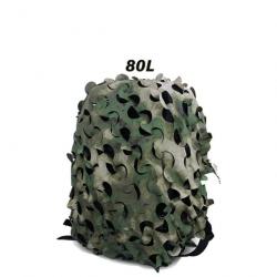 Camouflage sac à dos filet 3D 60l-80l Laser - Ruins camo 80L