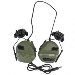 Casque communication adaptateur FAST CS - Vert