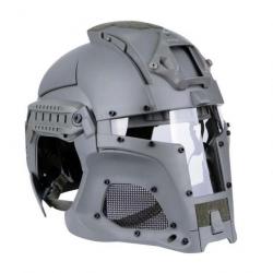 Casque Mandalorian Iron Warrior 30-64 cm - Gris