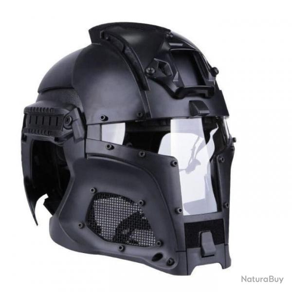 Casque Mandalorian Iron Warrior 30-64 cm - Noir