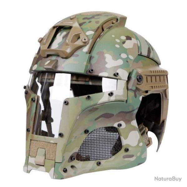 Casque Mandalorian Iron Warrior 30-64 cm - Multicam