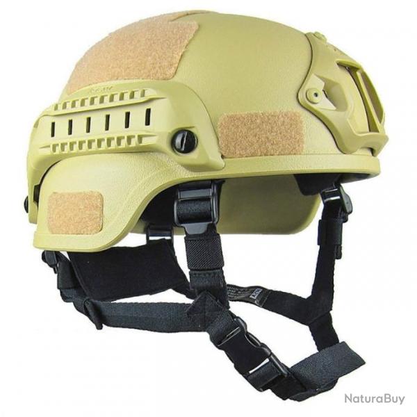 Casque militaire MICH 2000 SWAT - Jaune