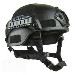 Casque militaire MICH 2000 SWAT - Noir