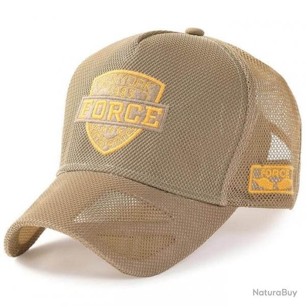 Casquette maille Force United States - khaki / 55-59 cm