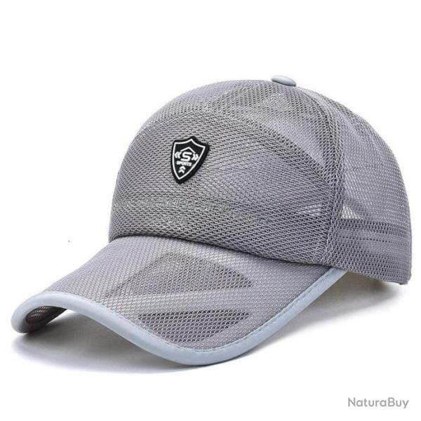 Casquette maille respirante Solomon Sports - Gray / 56-60cm