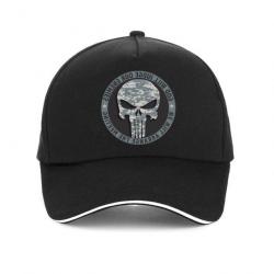 Casquette Punisher JS snapback - Noir