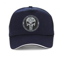 Casquette Punisher JS snapback - Navy Blue