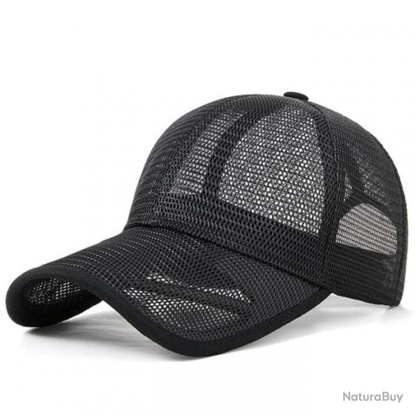 Casquette respirante BOS Tactical - Black / 55-60 cm