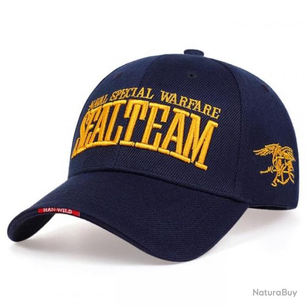 Casquette snapback SealTeam camo - SEALTEAM yellow