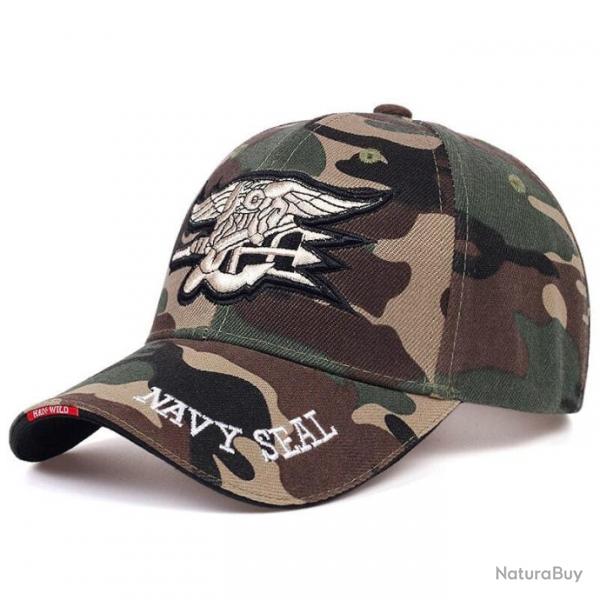 Casquette snapback SealTeam camo - camouflage