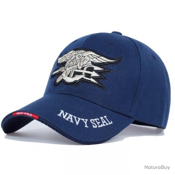 Casquette snapback SealTeam camo - Navy Blue