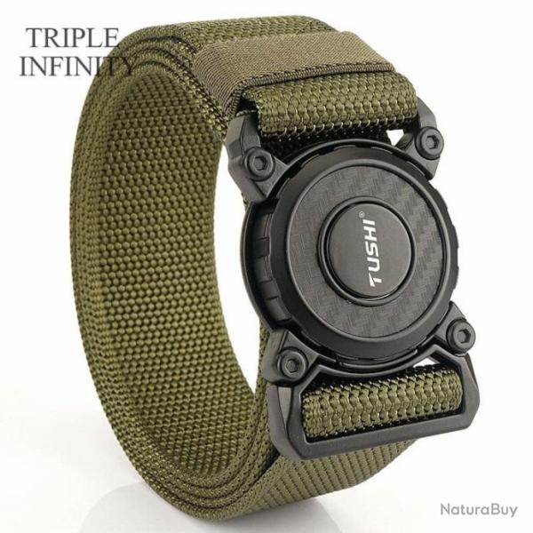 Ceinture boucle rotative TP Infinity - Green / 125 cm Ajustable