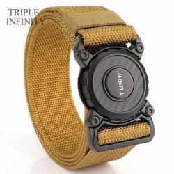 Ceinture boucle rotative TP Infinity - Brown / 125 cm Ajustable