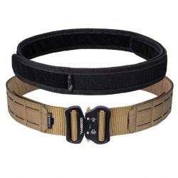 Ceinture combat décrochage facile IDGear - Tan / Coyote / S