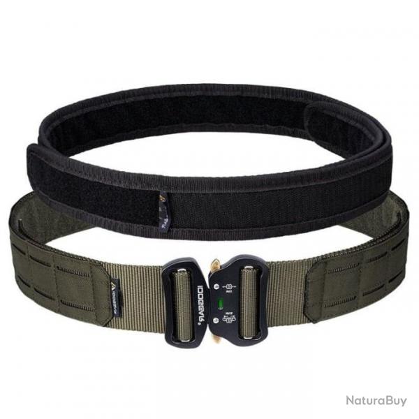 Ceinture de combat Cobra IDGear - Ranger vert / S (76-86 cm longueur totale 130 cm)