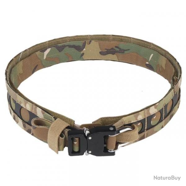 Ceinture Ferro Style Laser Bison Molle - Multicam