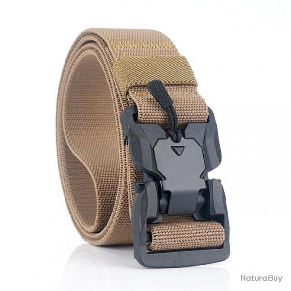 Ceinture magntique dgagement rapide MN057 - Marron / 125 cm