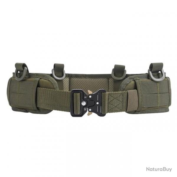 Ceinture tactique rembourre ajustable FGS - Ranger green