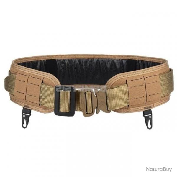 Ceinture tactique TOS Molle rembourre - Marron