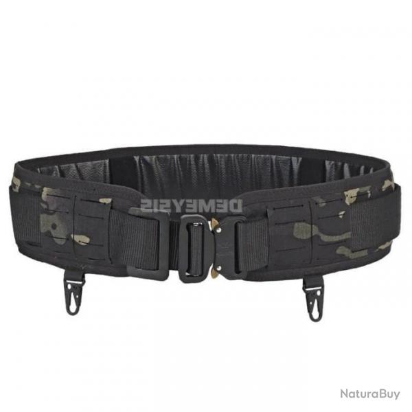 Ceinture tactique TOS Molle rembourre - Multicam noir