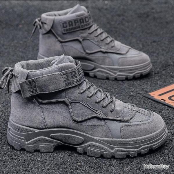 Chaussures militaire lgres Free World Gris