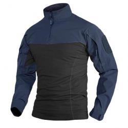 Chemise Assaut UBAC Tactical Vasen - S / Bleu - Noir